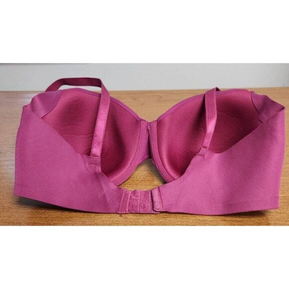 Olga & Adore Me SET OF 2 38D: 1-Olga red/pink underwire bra. 1-Adore Me Lightly - Picture 5 of 13
